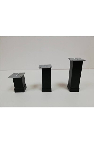 OEM Μαύρο πόδι 40x40mm ύψος 80mm Eroglu