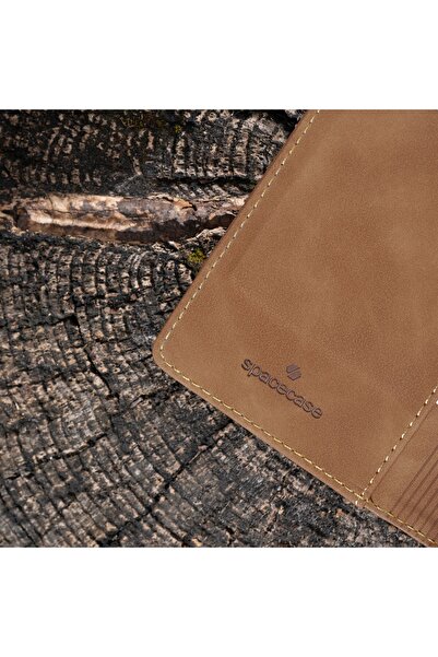 NO BRAND SPACECASE HUSĂ GALAXY S10E WALLET HUSĂ DIN PIELE DE CULOARE CAFEA