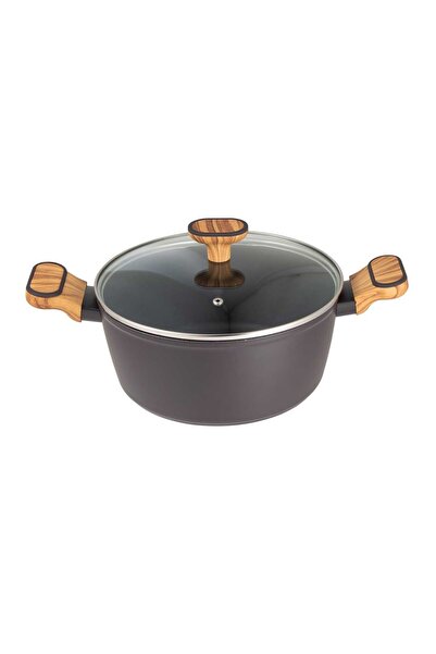 Bergner GARNEK MULTICLAD 24cm CU CAPAC BG-56037 CULOARE ANTRACIT