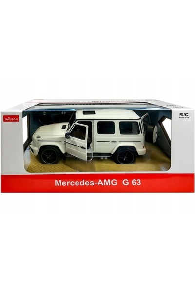 Rastar Group Mașină off-road Mercedes G63 Rastar telecomandată R/C albă 1:14