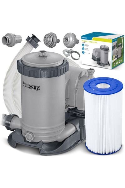 BESTWAY KUAFÖR & GÜZELLİK SALONU Pompă de filtrare pentru piscină, pompă de p...
