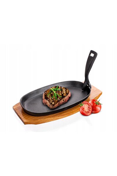 Beggars Banquet TALERZ Tigaie semicirculară din aluminiu cu placă BANQUET GRADA
