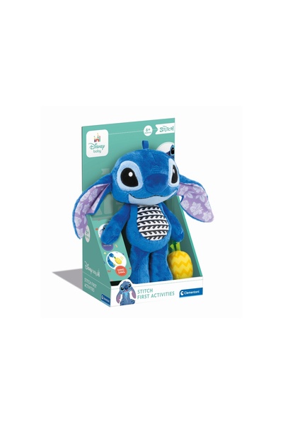CLEMENTONI DISNEY LILO & STITCH jucărie de pluș senzorială pentru bebeluși +6...