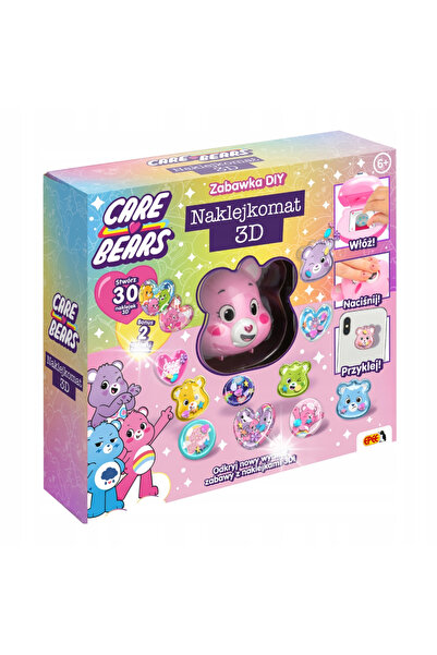 EPEE Set creativ Naklejkomat 3D Care Bears pentru crearea de autocolante 3D