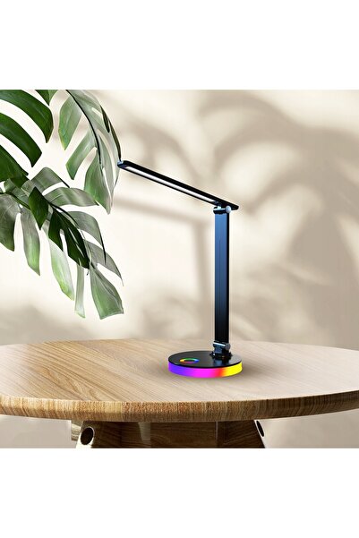 Milagro Lampă de birou Bruno Negru 5W LED RGB pentru studiu și camera copiilor