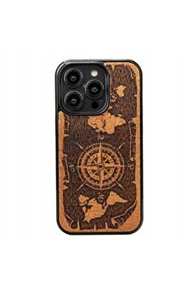 BewooDesign Husă din lemn Bewood pentru iPhone 14 Pro ROZ VÂNTURILE MERBAU