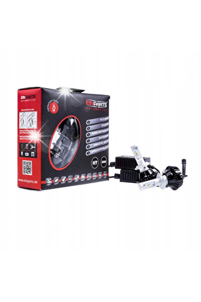 EinParts Automotive EINPARTS H7 LED BULBE CANBUS 12V 10000 lm RETROFIT 6000K ...
