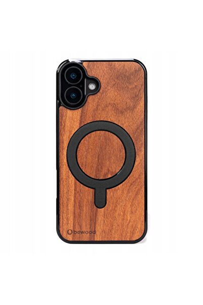 BewooDesign Husă din lemn Bewood pentru iPhone 16 Plus PALISANDER SANTOS cu M...