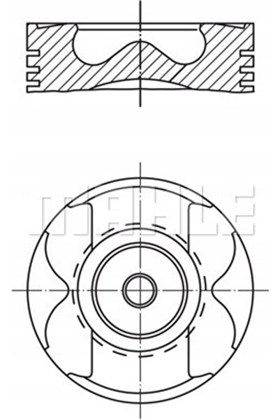 MAHLE Piston 001 PI 00106 002