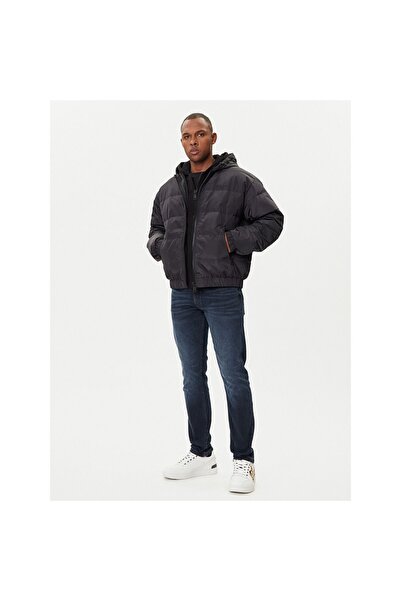 VERSACE JEANS COUTURE Geacă de puf pentru bărbați 79GAUD17 CQ22D Negru