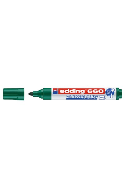 Edding μαρκαδόρος ασπροπίνακα 660, επαναγεμιζόμενος, πράσινος
