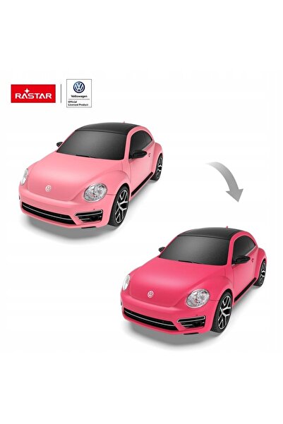 Rastar Mașină cu telecomandă Volkswagen BEETLE 1:24, cu pornire automată și c...