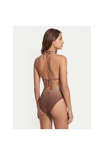 Guess Costum de baie de damă E6GJ13KF600 Maro