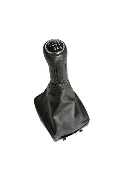 MTR Gear shift knob sleeve VW Polo/Vento 2002-2009 5 speed Black