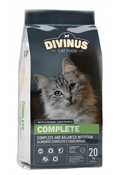 NO BRAND Hrană pentru pisici DIVINUS Cat Complete Pui 20 kg