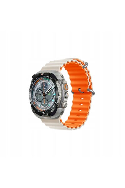 NO BRAND Curea DEVIA Deluxe Sport6 pentru Apple Watch (38/40/41mm) Gri-portoc...