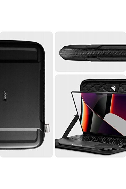 Spigen Husă pentru laptop Rugged Armor Pouch Pro 13-14 inci Negru