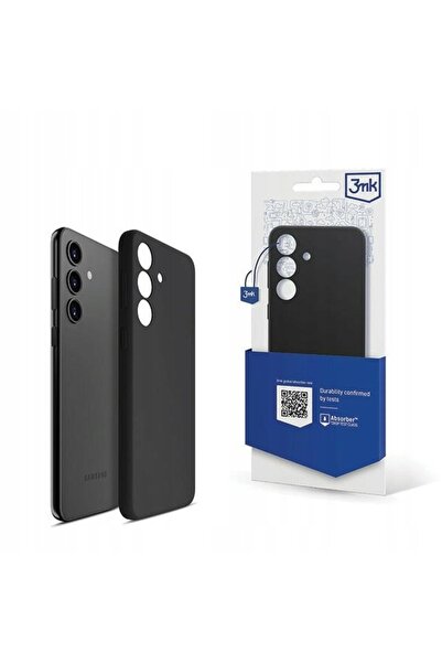 NO BRAND Husă Silicon Etui 3MK pentru Samsung Galaxy S24 Negru Negru