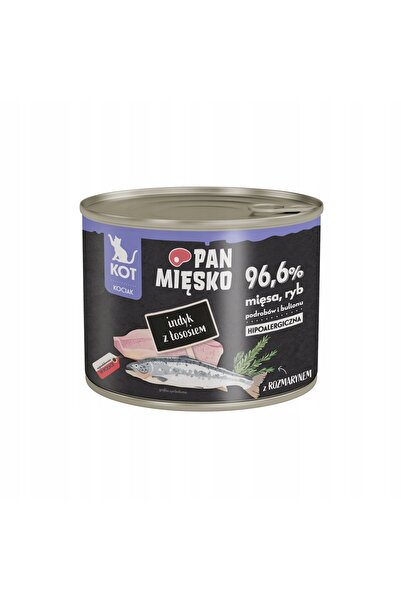NO BRAND Hrana pentru pisici PAN MIĘSKO Peru cu somon 200 g