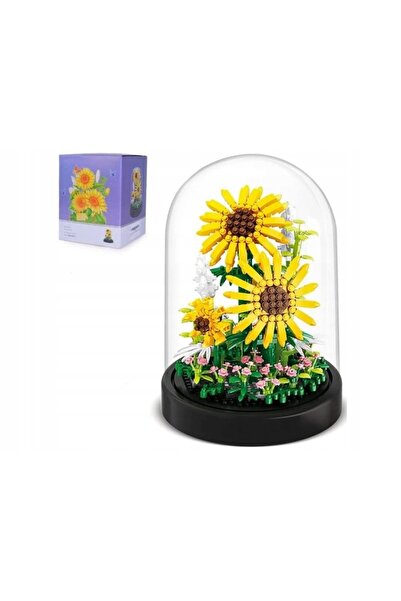 QBI Cuburi de plastic Floare în clopot Floarea-soarelui 1081382