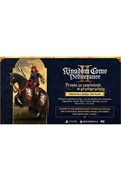 NO BRAND Kingdom Come: Deliverance II - Gold Edition Gra XBOX SERIES X