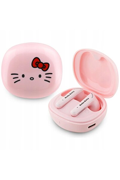 NO BRAND Căști intraauriculare HELLO KITTY O cu finisaj lucios, roz