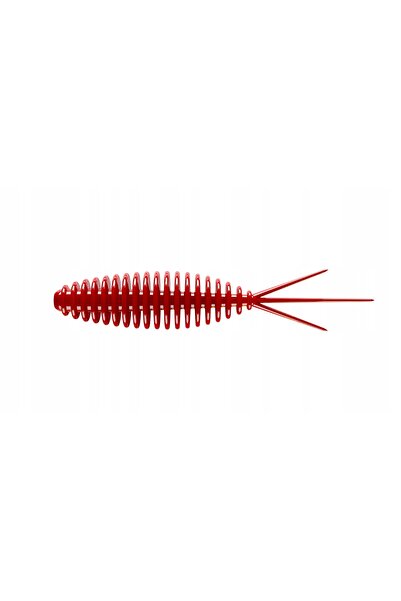 NO BRAND LIBRA LURES Turbo Worm 5,6 cm Roșu