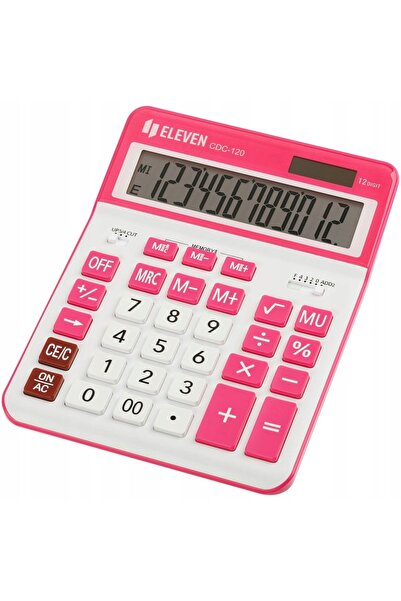 NO BRAND Calculator ELEVEN CDC120WHRD Alimentare cu baterie și energie solară...