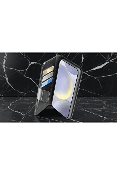 Cellularline Husă tip carte pentru Samsung Galaxy S25+ Negru