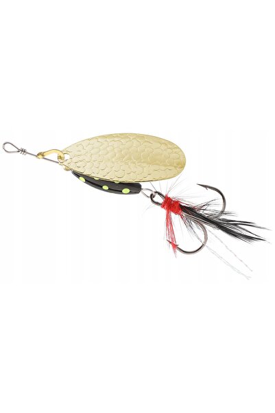 NO BRAND Spinning spinner MIKADO M-Grub PMB-GRU-2-BL-G Gold Black Lemon