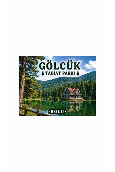Gokco Buzdolabı Magnet Gölcük Tabiat Parkı Bolu