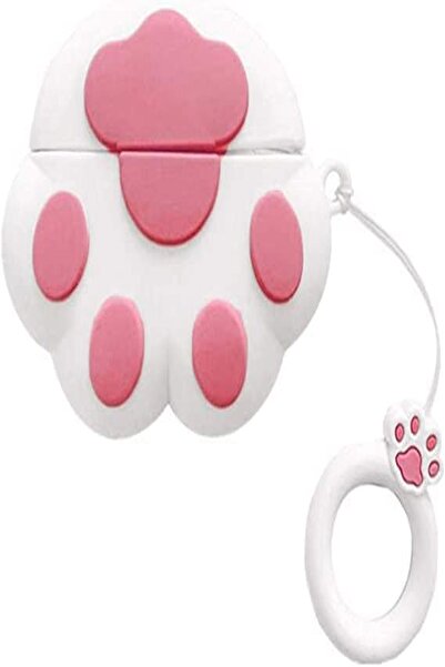 kılıfbenim Airpods Pro 3. Nesil Uyumlu Kedi Patisi Karakter Silikon Koruma Kı...