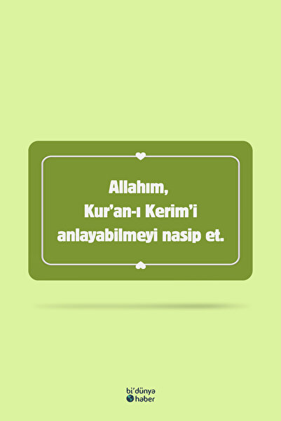 Bi Dünya Haber Allahım Kuranı Kerimi Anlayabilmeyi Nasip Et Temalı Buzdolabı ...