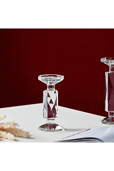 Generic Arienne Pillar Candleholder Color: Clear Size Small