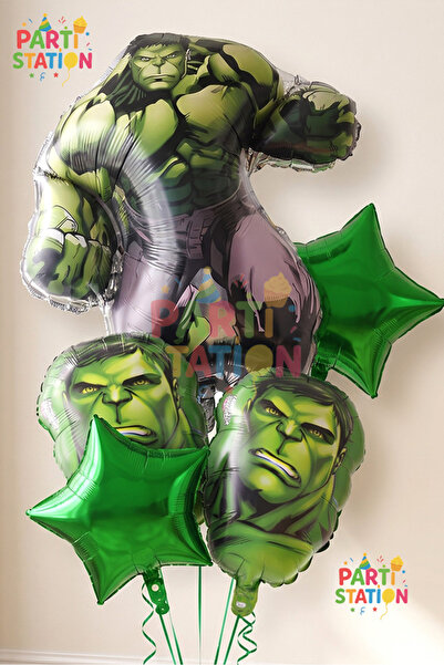 Parti Station Avengers Hulk Balon Set 5 Parça