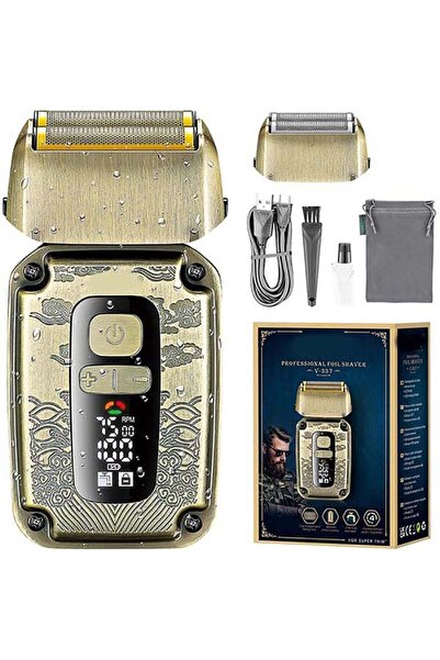 Generic Electric Shaver for Face and Neck -Double Foil with Led Display