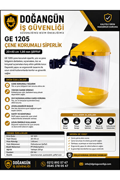 Essafe Sperlik çene korumalı