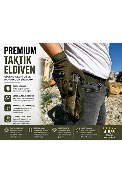 pars tactical Cold and Wind Resistant Full Finger Military Tactical Long Khak...