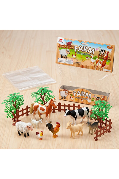 PlayFun Set Figurine Animale Jucărie Plastic Rezistent Educativ Colecție - Ca...