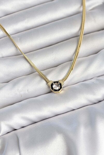 Inure Jewelry Ezme Snake Chain Model Zircon Stone Vip Series Gold Color Women...