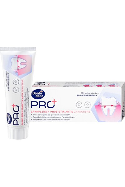 Dontodent Pastă de dinți PRO+ Probiotic Protecție Activă a Gingiilor Curățare...