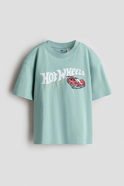 H&M Printed oversized T-shirt
