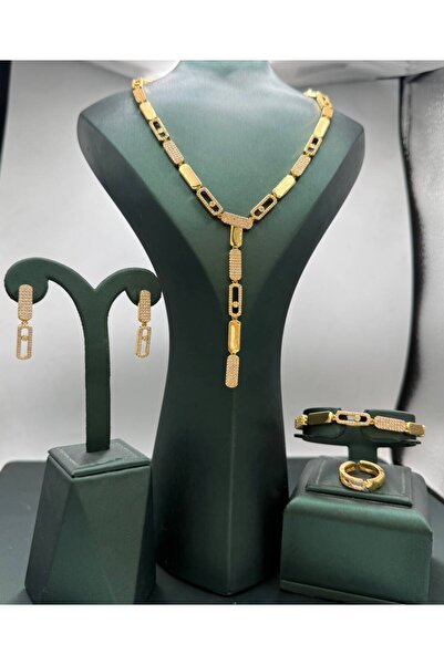 Generic Fashion Design Jewelry Set - Gold - Model 003