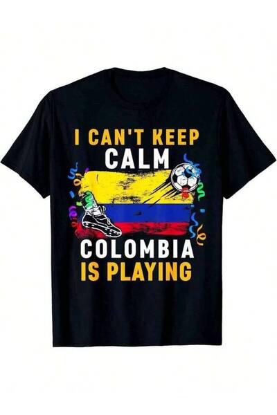 Astogria13 I Can'T Stay Composed, Colombia Is On Field, T-Shirt Of The Colomb...