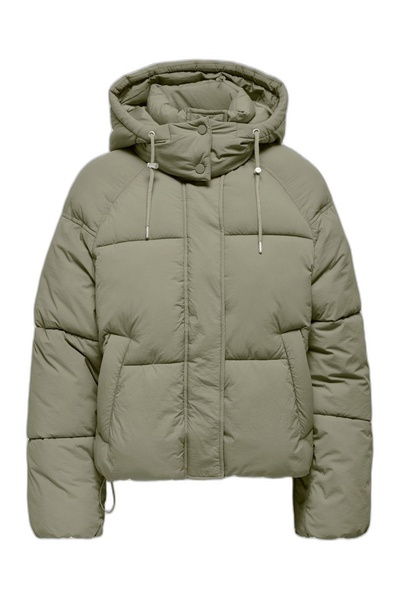 ONLY Onlhope Short Puffer Jacket Cc Otw Women's Green Coat - 15322013