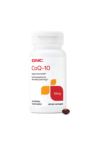 GNC Coenzima Q10 Naturala 50mg 120cps gelatinoase