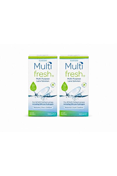 EYESEE MULTIFRESH LENS SOLÜSYONU 100 ML SEYAHAT BOY 2 ADET