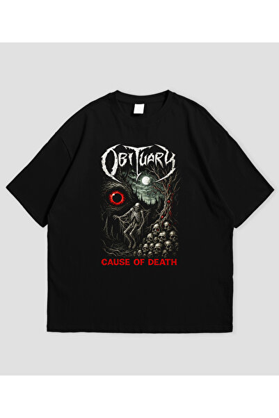 Grafftee Clothing Μπλουζάκι με στάμπα αναφοράς θανάτωσης, Unisex, Oversize