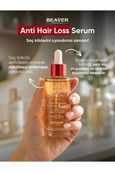 BEAVER PROFESSIONAL ANTİ HAİRLOSS SERUM 25ML