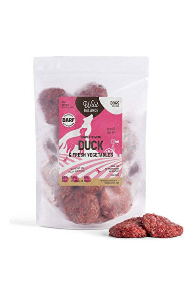 WILD Balance Complete BARF Menu Duck Raw Food for Dogs 1KG